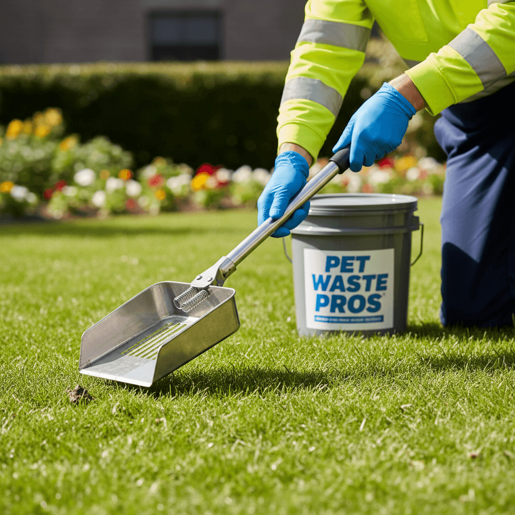 Dog waste removal service