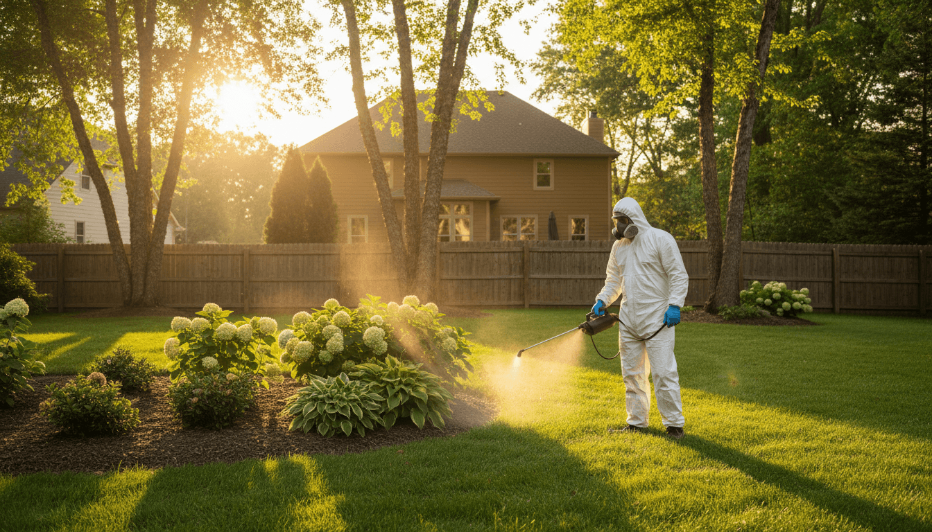 Mosquito control treatment service